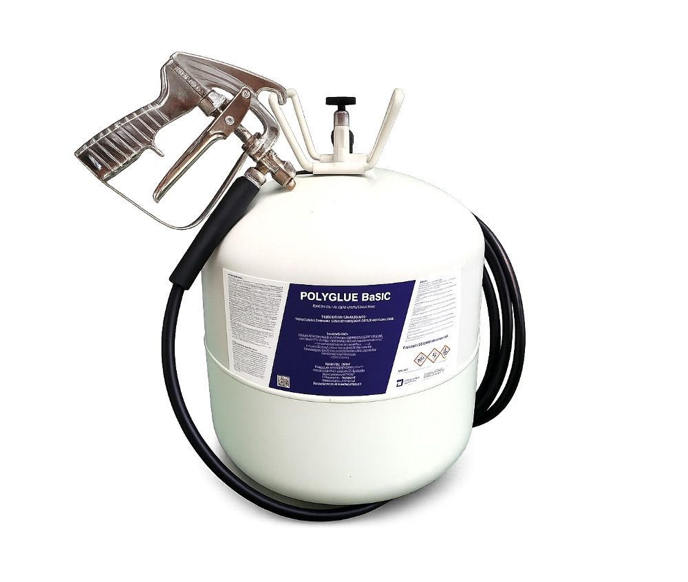 POLYGLUE BASIC - Système de colle en spray mobile et économique